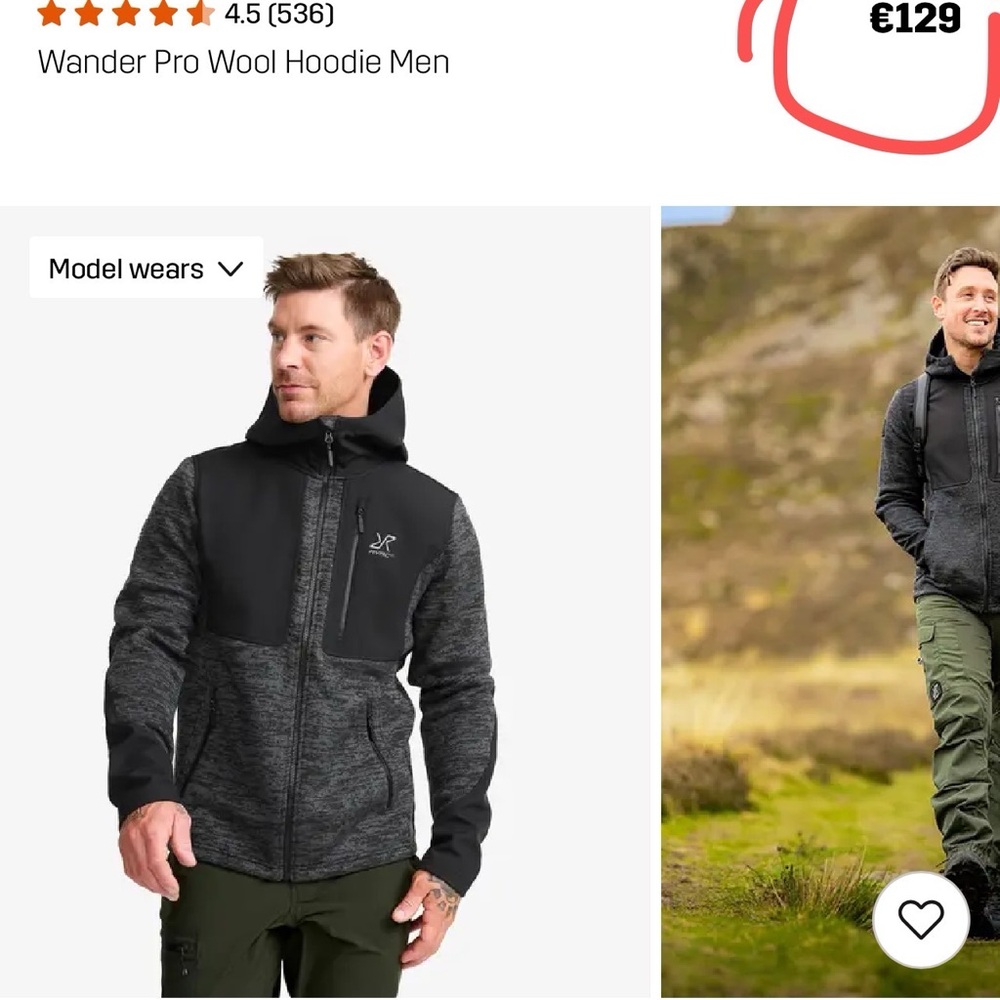 Wander Men's Performance Jacket - Black and Gray